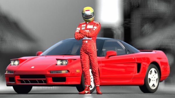 Ayrton Senna and the Honda NSX