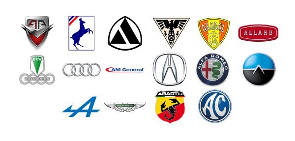 Car brands that start with A