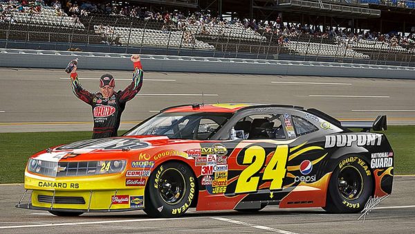 Jeff Gordon and the Chevrolet Camaro