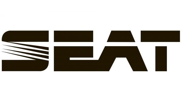 seat logo black