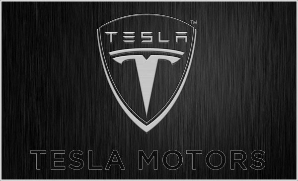 Tesla logo colors